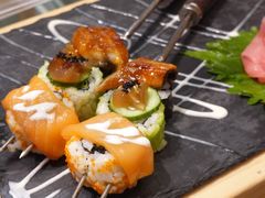 鱼子酱寿司串-咖啡苑自助餐厅·中国大饭店