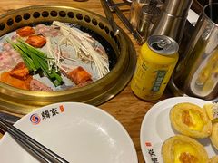 -韩京炭火烤肉自助料理(柯桥万达店)
