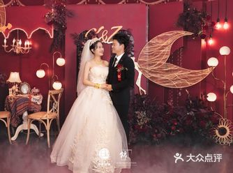 珠海婚礼布置 l 红色婚礼l 陷入微醺的轻奢