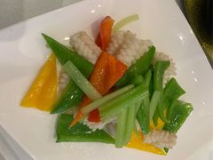 彩椒目鱼花-骏莱海鲜鱼港(五角场店)