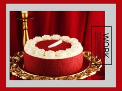 玫瑰红丝绒蛋糕-85度C(上海广元店)