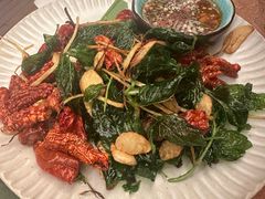 薄荷干炸脆脆肠-浩海火燒雲傣家菜(芮欧百货店)