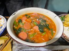 炒冷面-勃利地摊·勃立小串烧烤