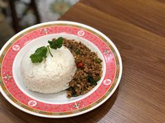 打抛叶炒肉末饭-曼谷食堂·泰国家庭料理(丹桂路店)