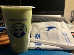 抹茶奶布丁-茶百道(朝阳北路店)