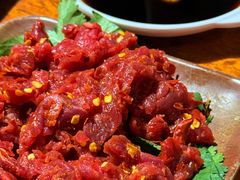 香菜生牛肉-86烧烤·炭火烧烤 (石人总店)