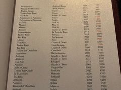菜单-8½ Otto e Mezzo BOMBANA(洛克外滩源店)