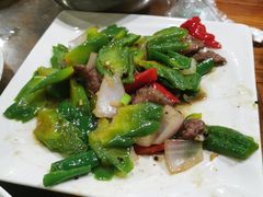 苦瓜炒牛肉-华珊私房菜