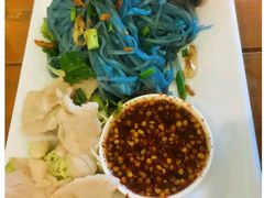 -蝶豆花蓝面条