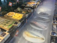 自助取餐区-渔民船说·北塘海鲜·天津菜·海肠捞饭(北塘古镇店)