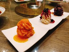三色山药泥-北李妈妈菜·海肠捞饭(高新万达店)