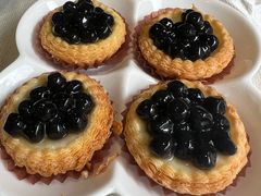 黑珍珠双皮奶蛋挞-味可道美食坊(福基路店)