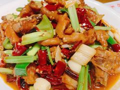 辣爆鸡爪-红柳枝滩羊烧烤·非遗