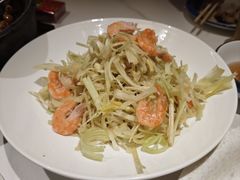 海米拌马家沟芹菜-梅飞酒家(名辉豪庭店)