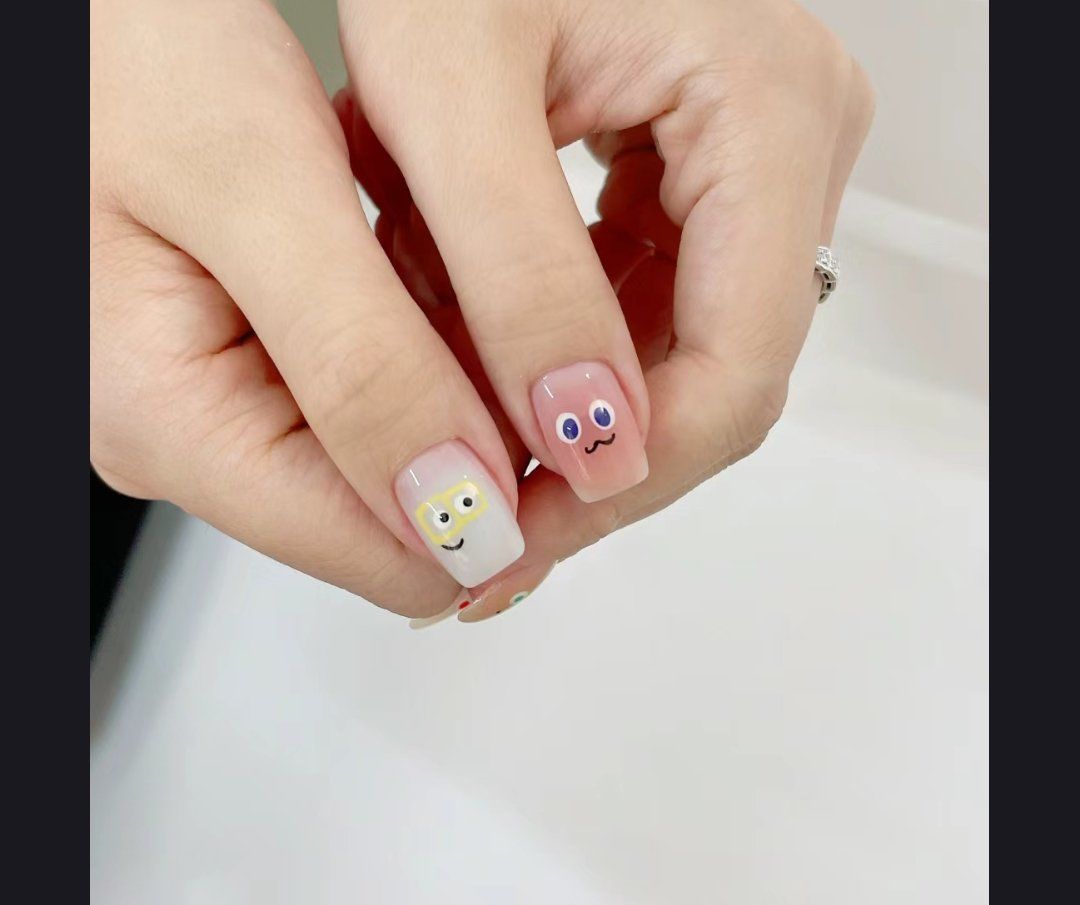 手绘彩绘小艺术可可爱爱