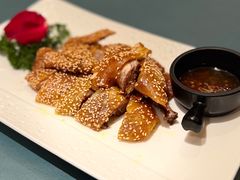 招牌芝麻鸡（半只）-伦敦桥西餐·养生粤菜