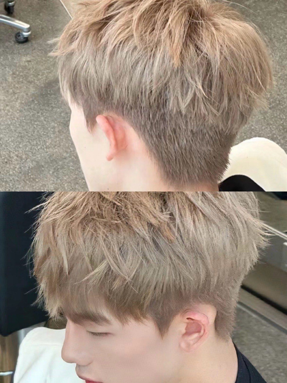 男的的奶茶灰棕