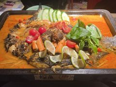 冬阴功汤烤鱼-探鱼·鲜青椒爽麻烤鱼(天一广场店)