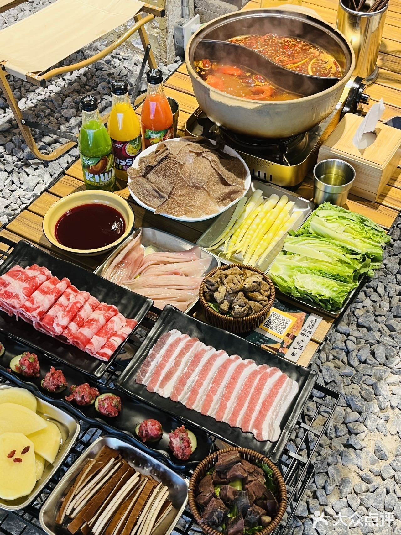 【舒适的夏日凉爽露营火锅计划🔥🏕️】