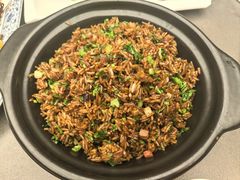 青菜腊肉烘泰米-芙蓉凰花园酒楼
