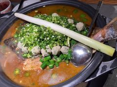 -探鱼·鲜青椒爽麻烤鱼(北京路天河城店)