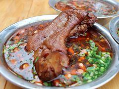 鸡丝豆花面加猪脚-老五鸡丝豆花面粉(瑞金北路68号院店)