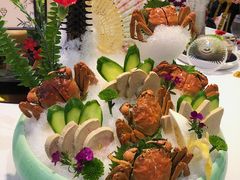 清酒鹅肝拼冰醉毛蟹-好福记饭店(红梅公园店)