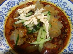 鸡丝麻酱粉皮-海荣锅贴馆(五味十字店)