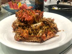 葱香伊面捞花礁帝王蟹-壹品盛宴(企石店)