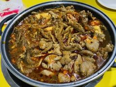 -老红桥炸灌肠牛肚锅烧烤(定福庄店)