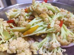 干锅有机花菜-雅和生态渔庄·宜城锅巴饭(龙灵山公园店)
