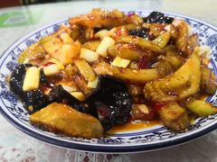 鱼香茄子-北大地皖峰饭馆