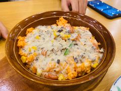 蘑菇香肠烤饭-萨莉亚意式餐厅(天河城购物中心店)