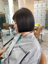 -I+造型烫发染发