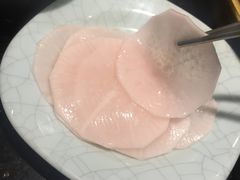 腌萝卜片-猪啊牛呀羊啊铜盘烤肉(正大广场店)