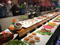 自助取餐区-鼎香缘海鲜自助火锅烤肉(锦辉购物广场店)