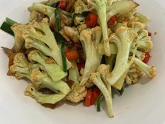 生炒有机菜花-月福京味斋·烤鸭店·北京菜(鼓楼总店)