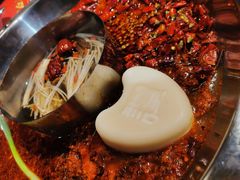 谭血鸭红锅底-谭鸭血老火锅(漳州路店)