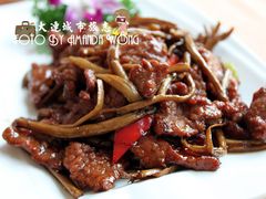 茶树菇烧牛肉-浦江餐饮·上海菜馆(五四路店)
