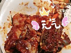 -草家酱蟹炭火烤肉店(珲春南路一店)