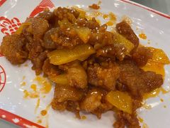 菠萝咕咾肉-清华酒楼(盘门店)