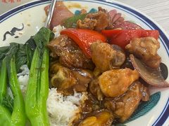 岭南鲍鱼焖鸡捞饭-沁芳园(沙湾总店)