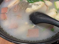 油豆腐牛肉粉丝汤（咖喱）-小杨生煎(黄河路店)