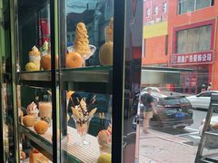 面包甜点陈列柜-小资太太餐厅(南岗区店)