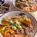 西华路这家沙茶面尝了‼️料很新鲜，就是有点儿贵