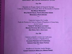 菜单-La Villa French Restaurant