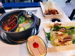 鸳鸯锅底-俭让佬妈现卤串串(温江总店)