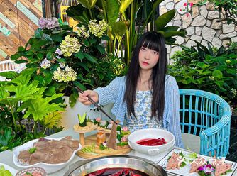 闯入原始森林里面吃火锅是什么样的体验?