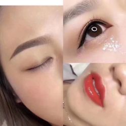 -西施无菌半永久纹绣眉眼影唇轻增发纹发际线