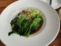 白灼罗马生菜-花舍·新派粤菜·西餐·下午茶(亚运村·鸟巢店)